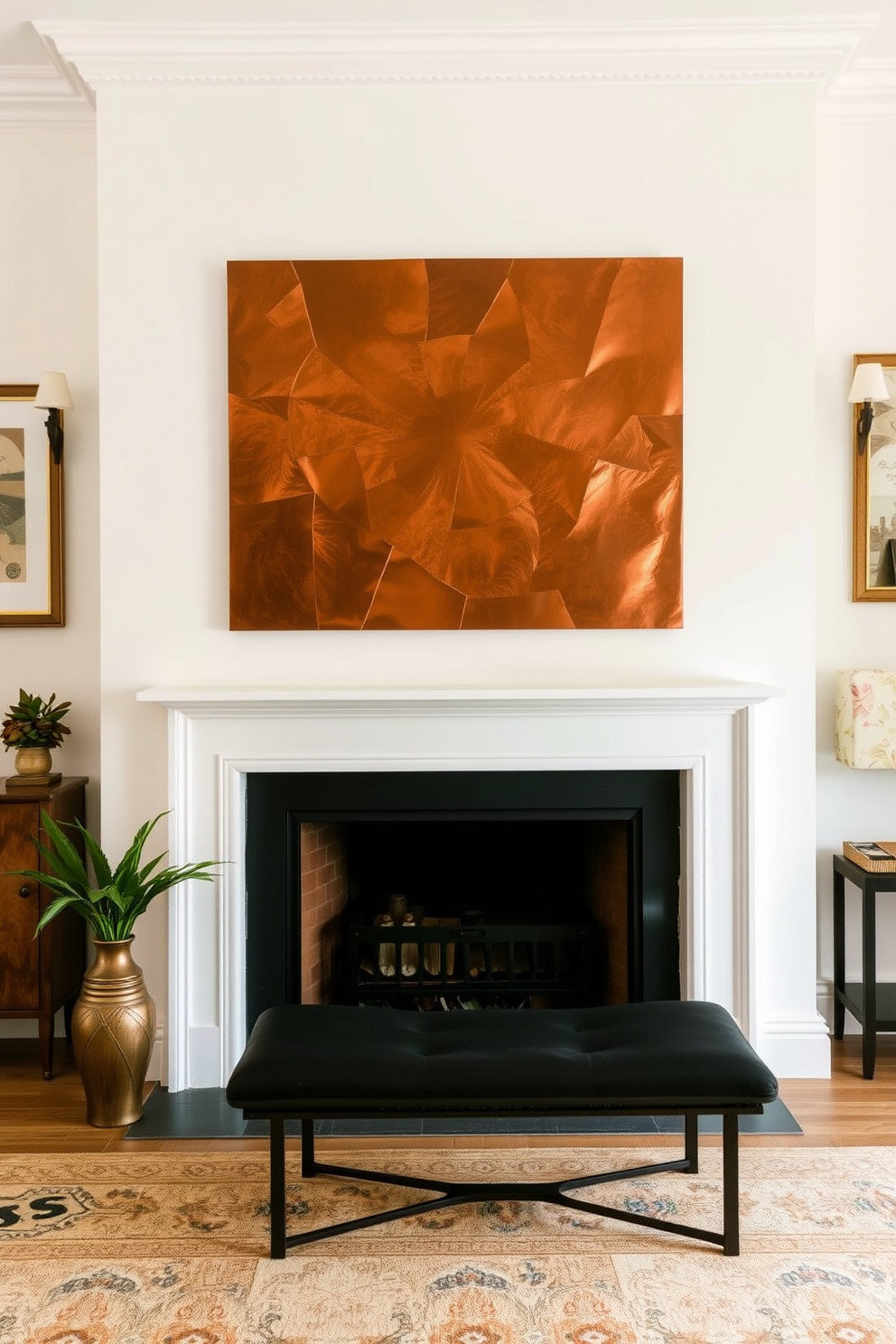 Copper Wall Painting Ideas 26