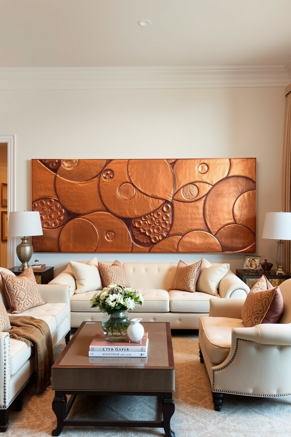 Copper Wall Painting Ideas 29