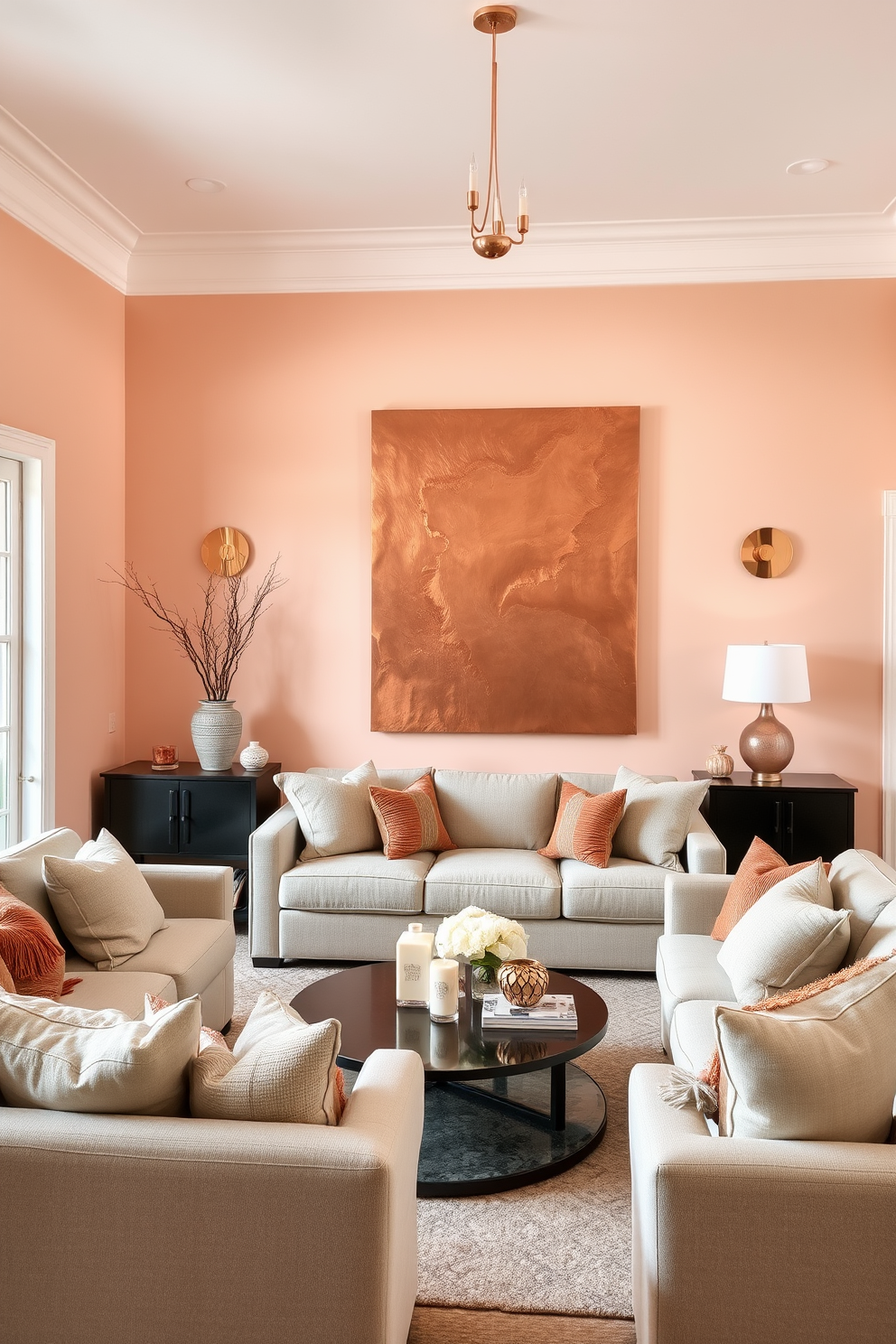 Copper Wall Painting Ideas 4