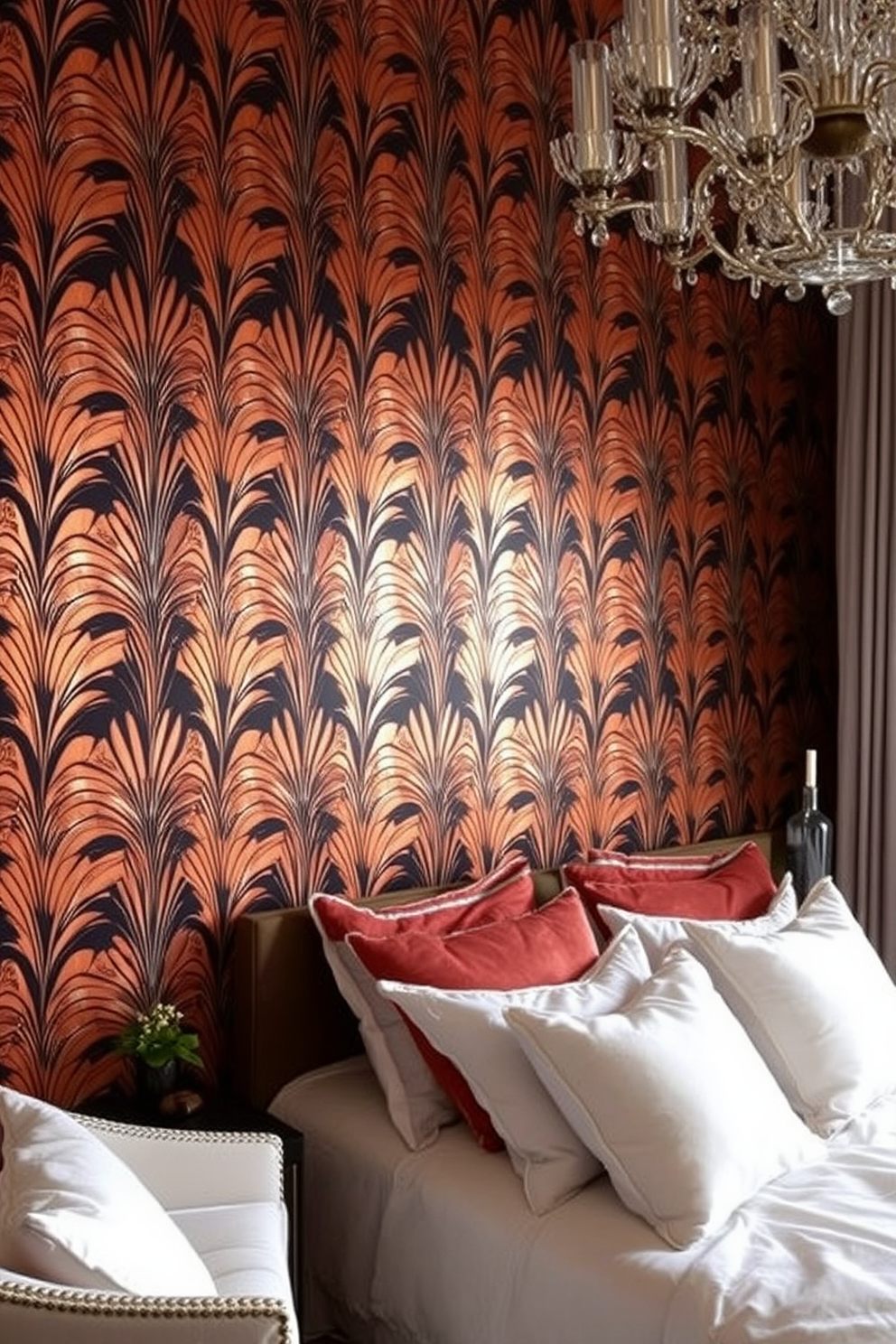 Copper Wallpaper Decorating Ideas 30