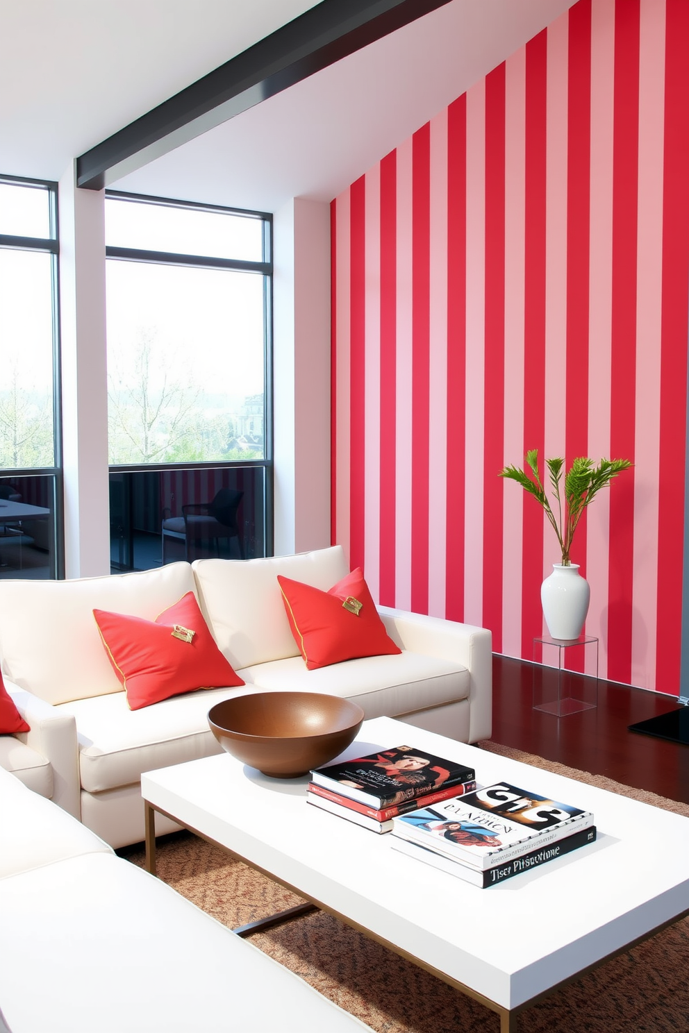 Coral Wallpaper Decorating Ideas 4