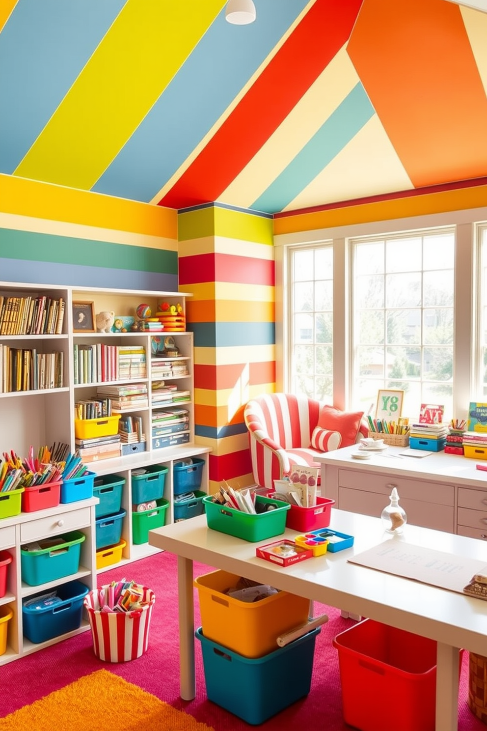 Craft Room Wall Painting Ideas 5