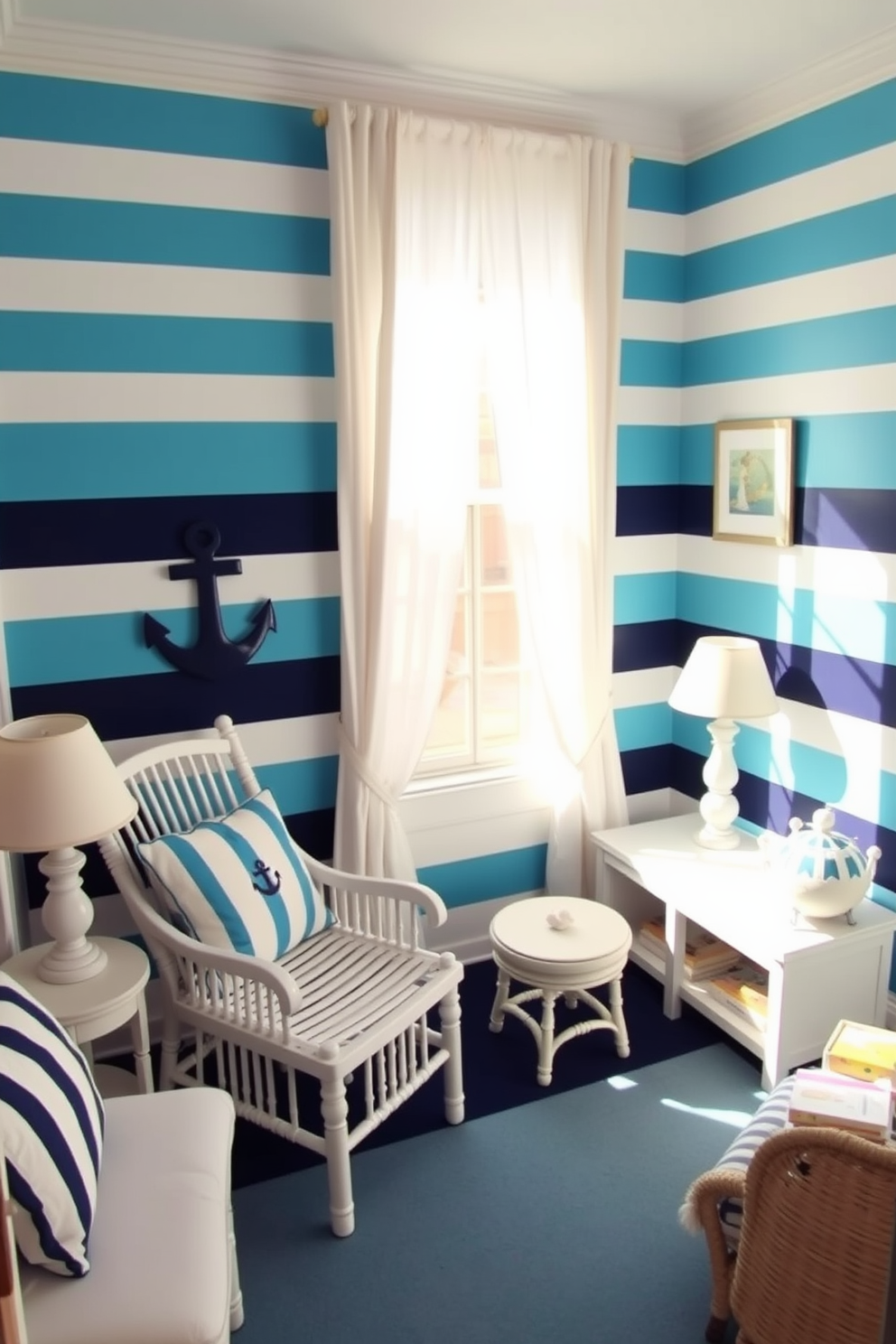 Cyan Wallpaper Decorating Ideas 16