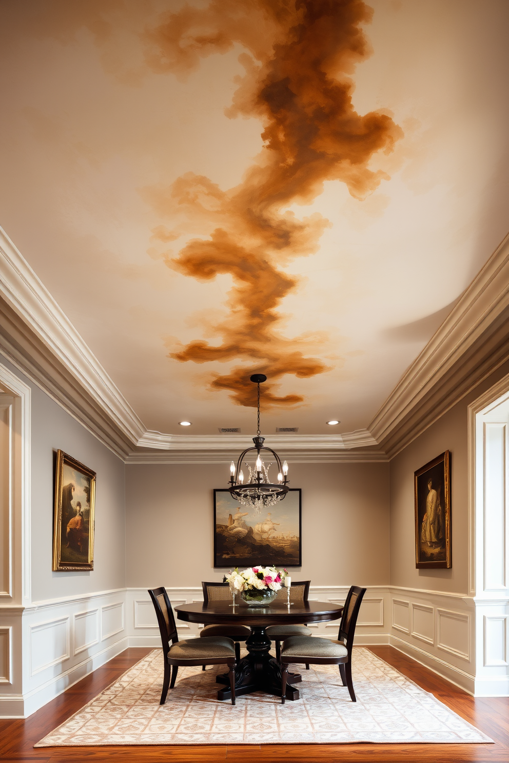 Dining Room Wall Painting Ideas 27