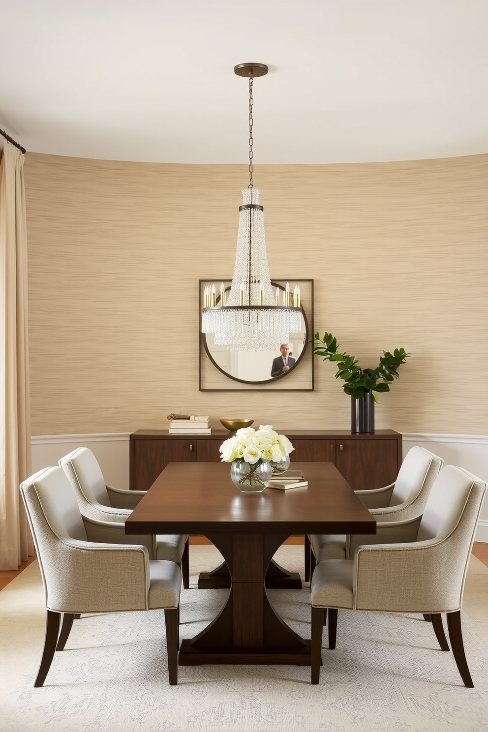 Dining Room Wallpaper Decorating Ideas 19