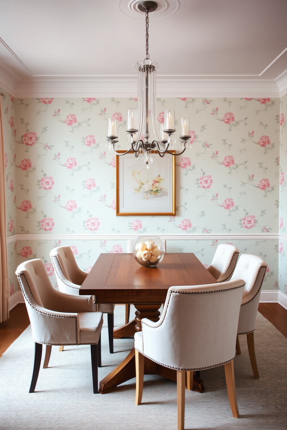 Dining Room Wallpaper Decorating Ideas 6