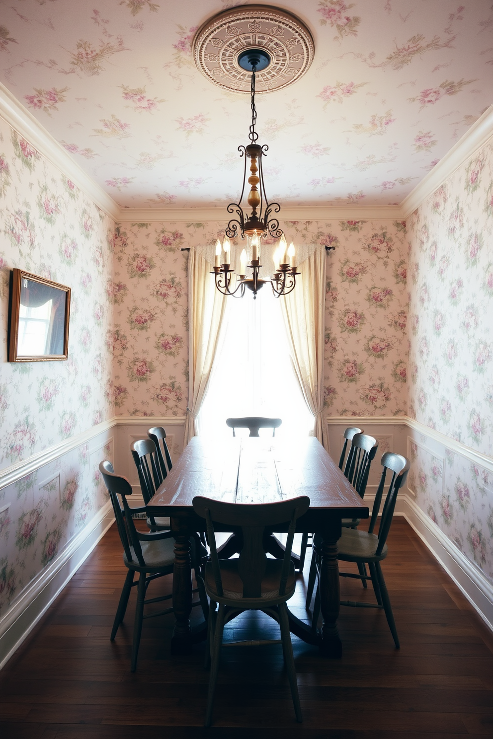 Dining Room Wallpaper Decorating Ideas 7