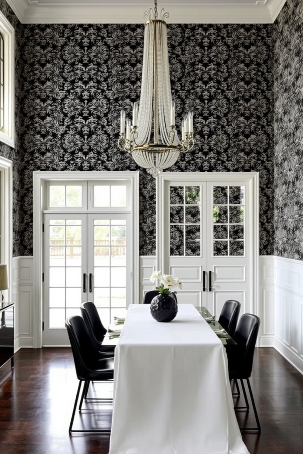 Dining Room Wallpaper Decorating Ideas 8