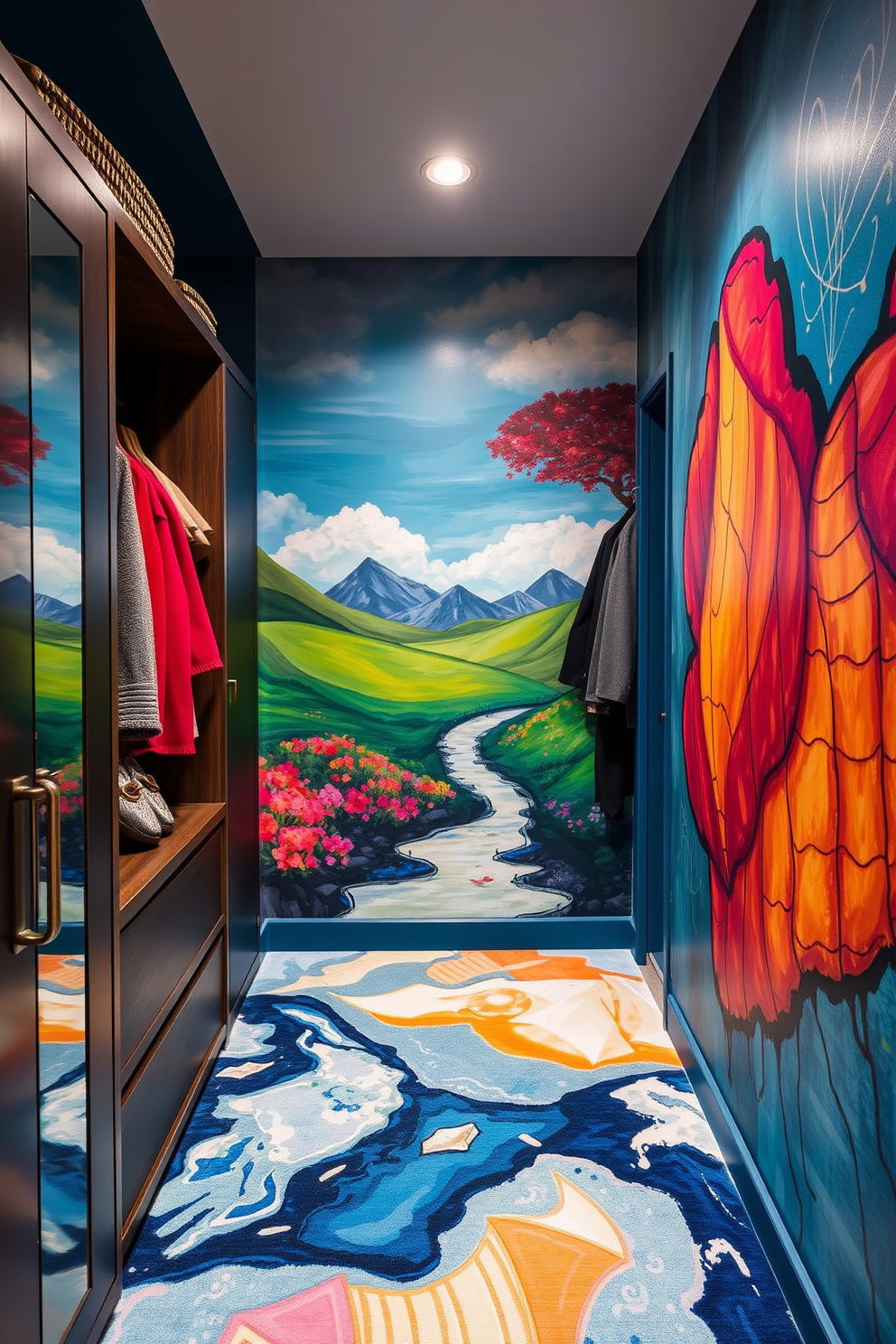 Dressing Room Wall Painting Ideas 20