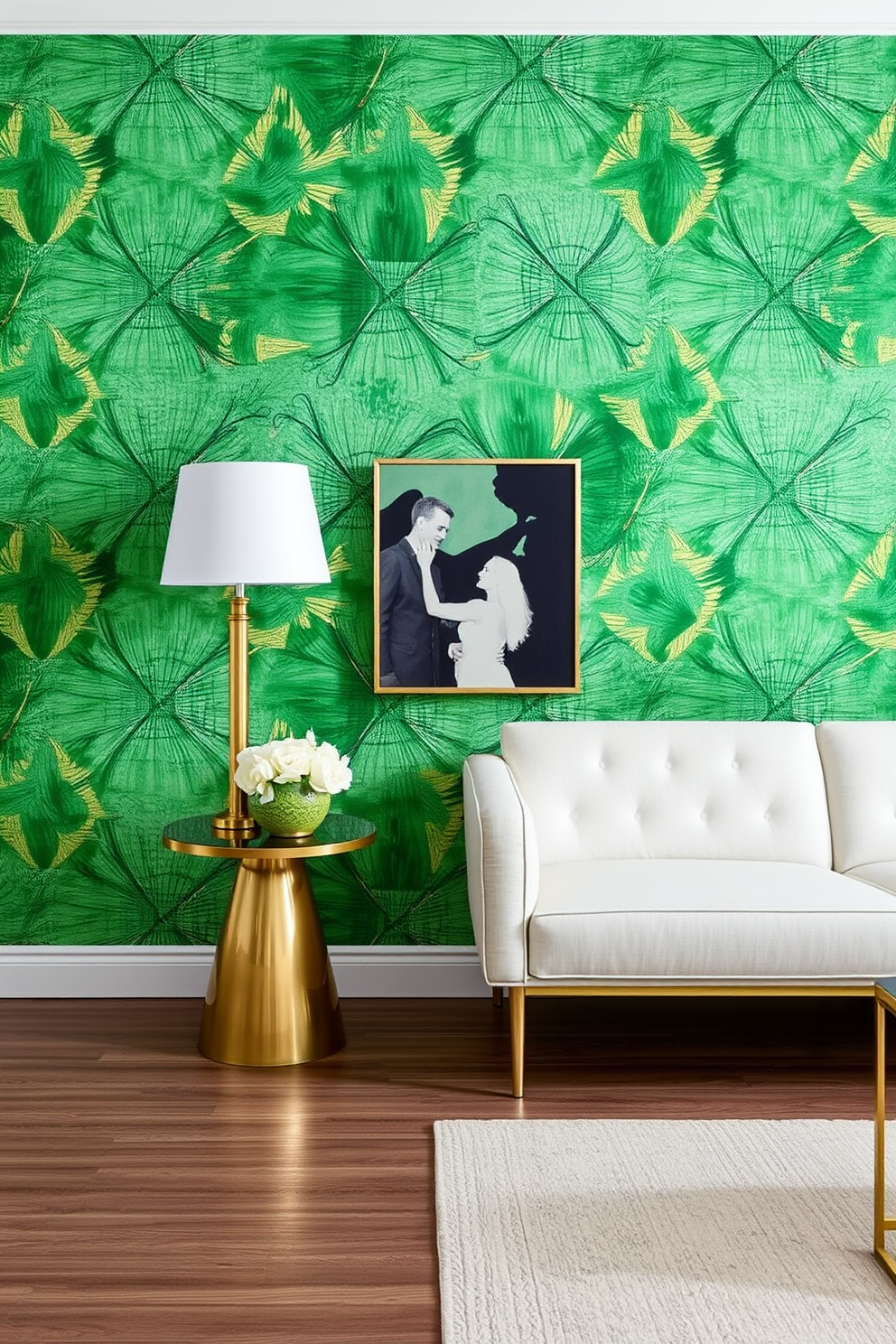 Emerald Wallpaper Decorating Ideas 28