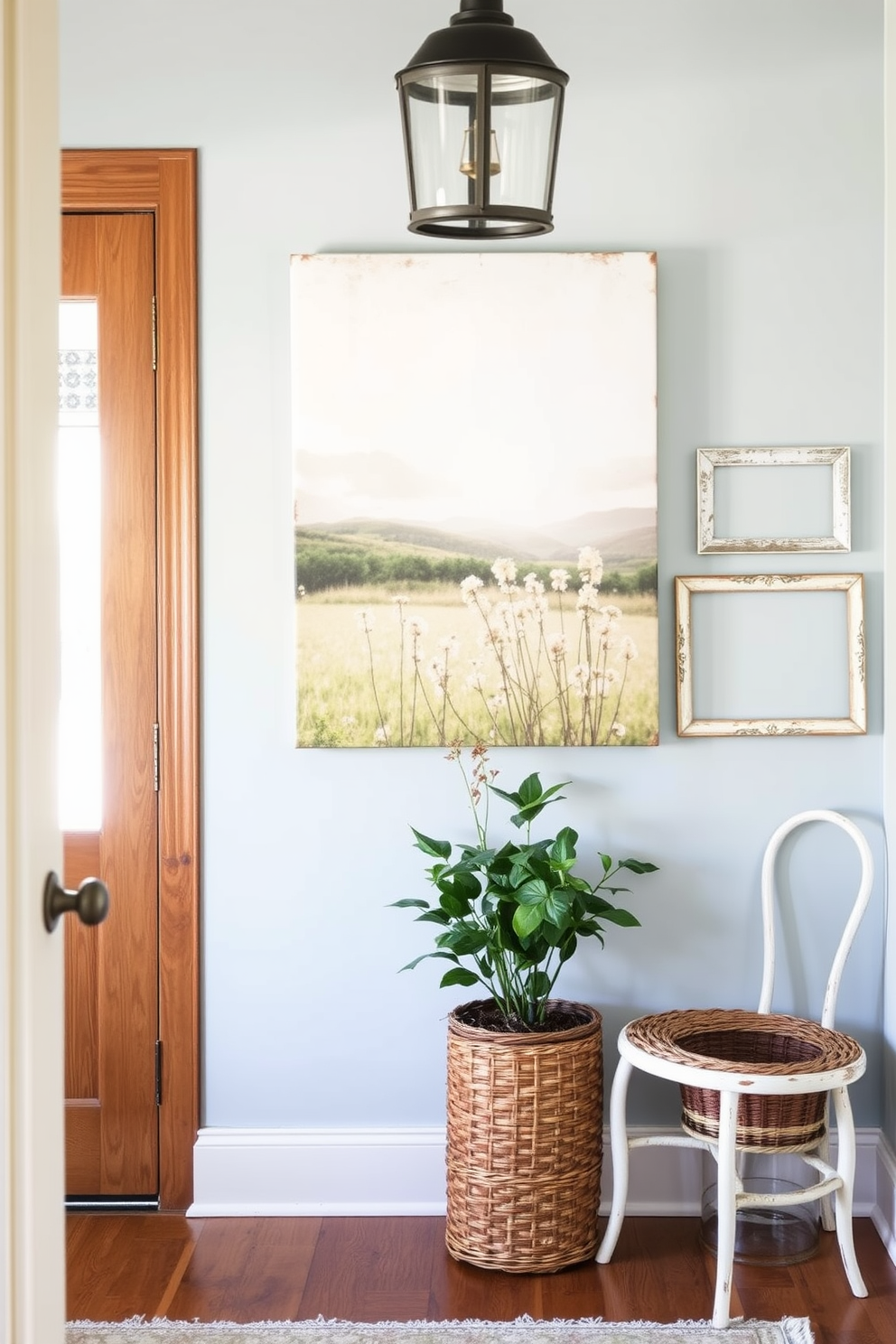 Entryway Wall Painting Ideas 30