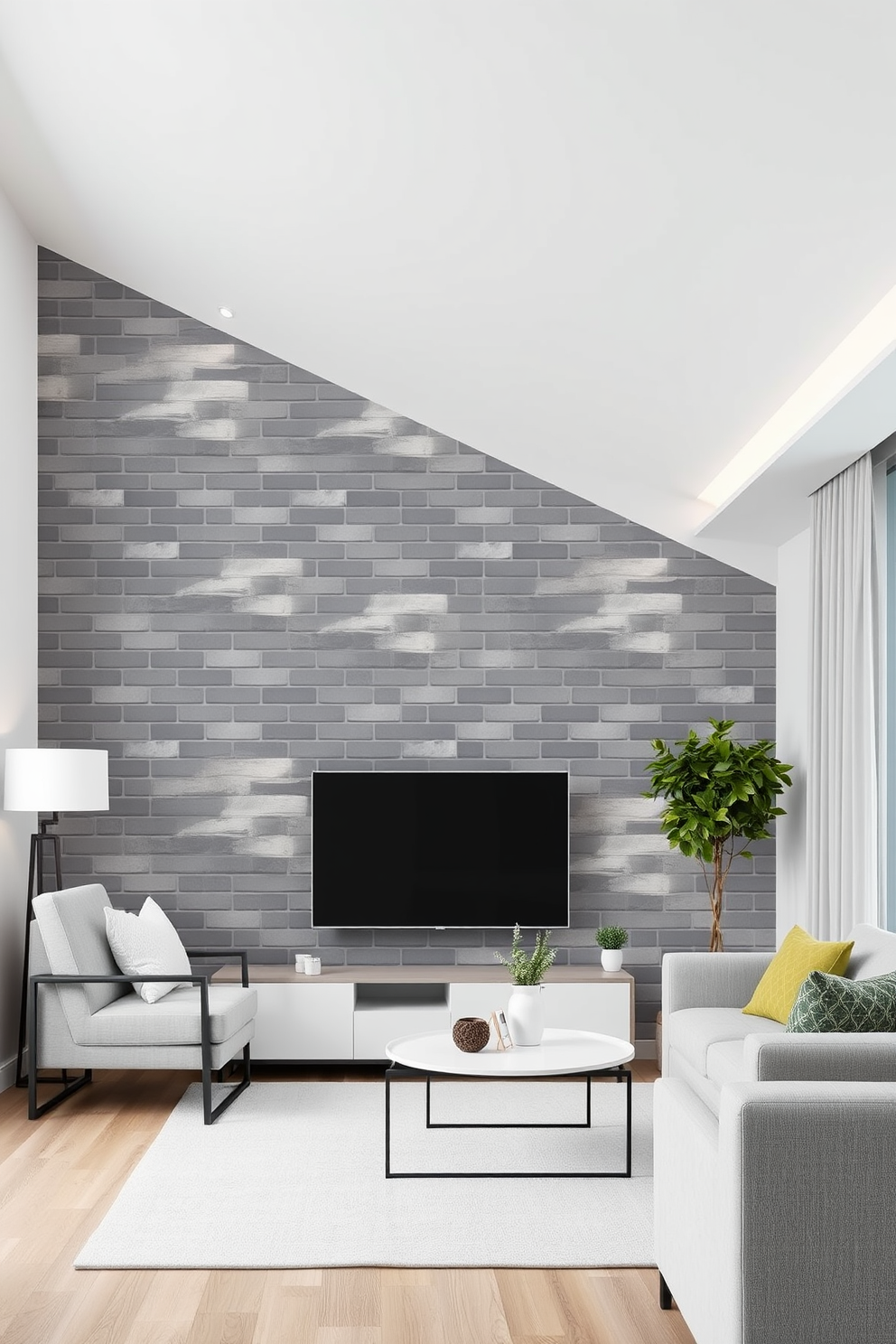 Faux Brick Wall Painting Ideas 15