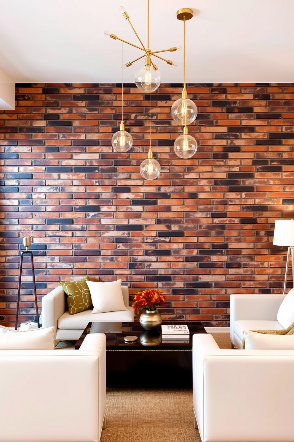 Faux Brick Wall Painting Ideas 19