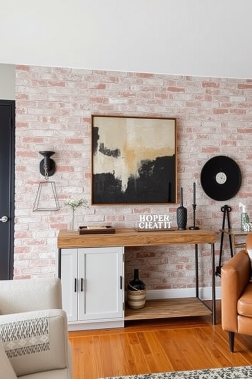 Faux Brick Wall Painting Ideas 2