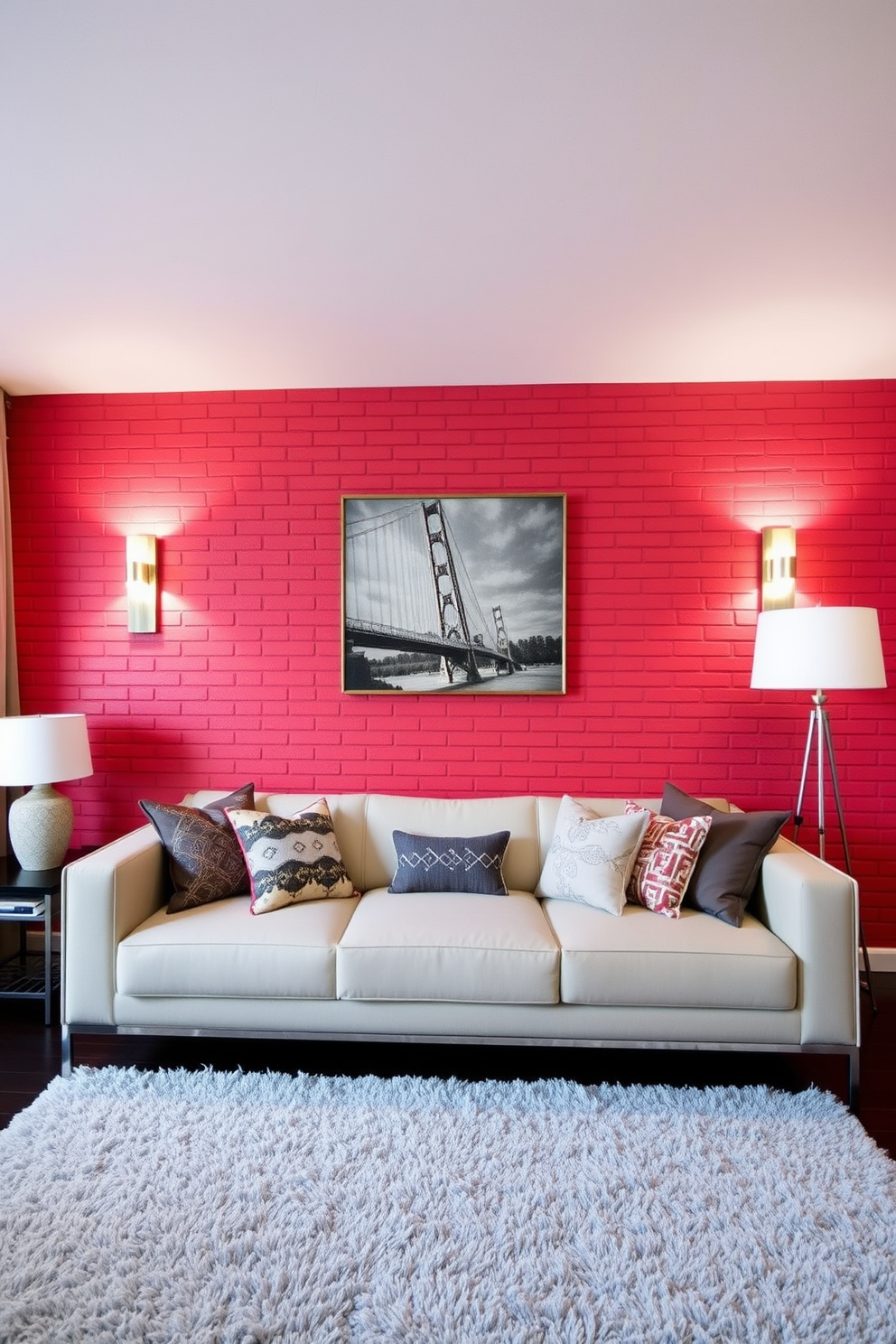 Faux Brick Wall Painting Ideas 3