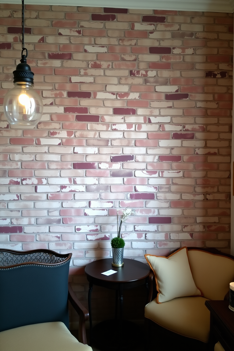 Faux Brick Wall Painting Ideas 7