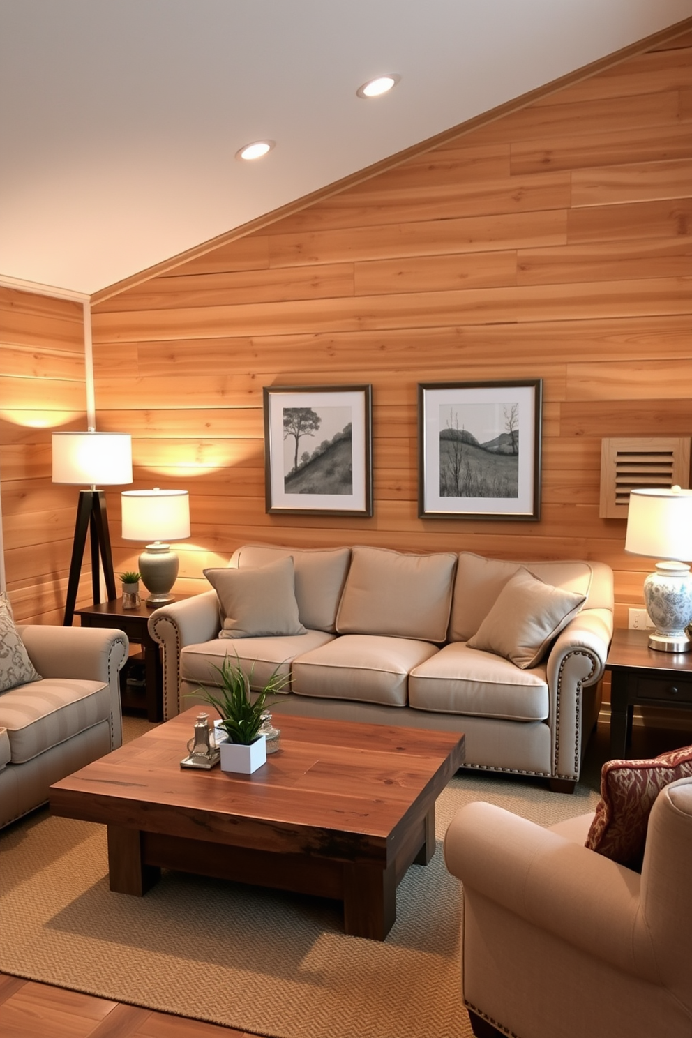 Faux Wood Grain Wall Painting Ideas 10