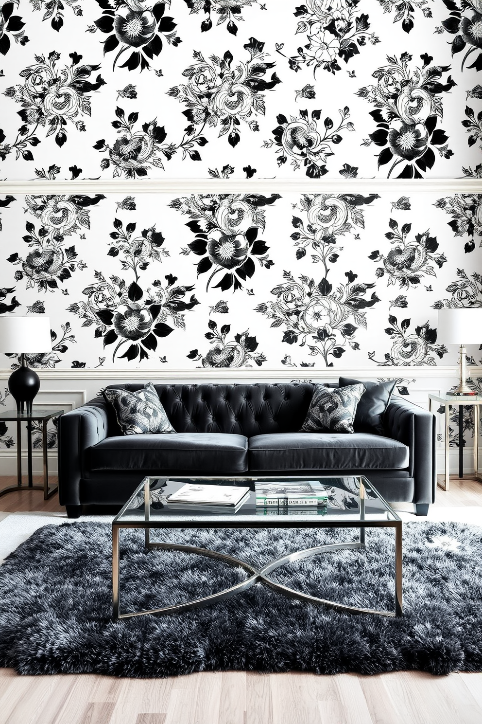 Floral Wallpaper Decorating Ideas 6