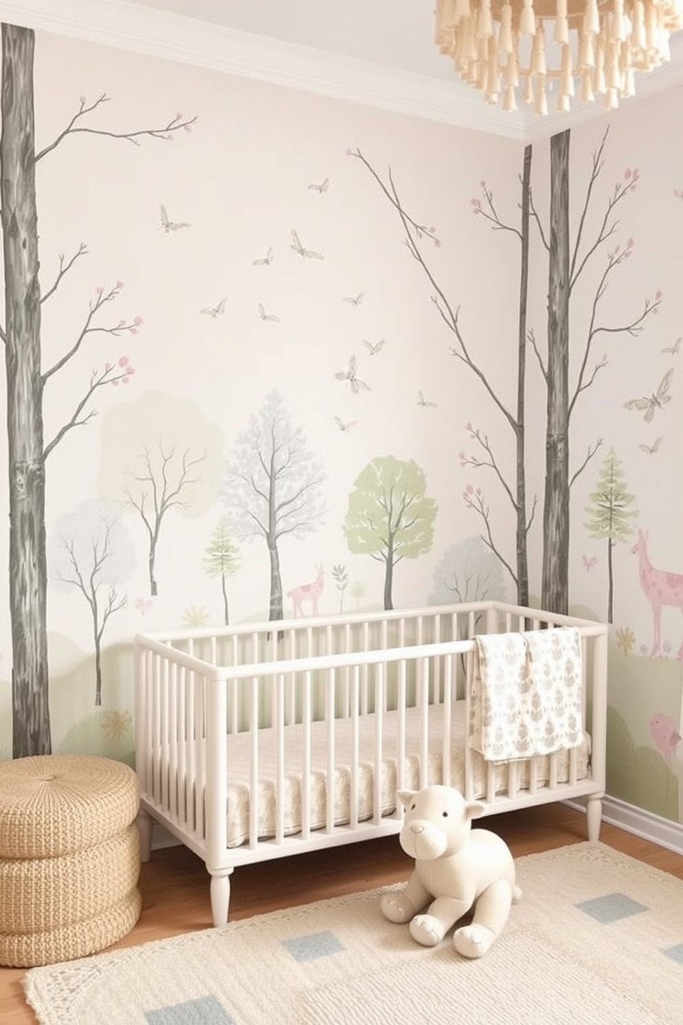 Forest Wallpaper Decorating Ideas 30