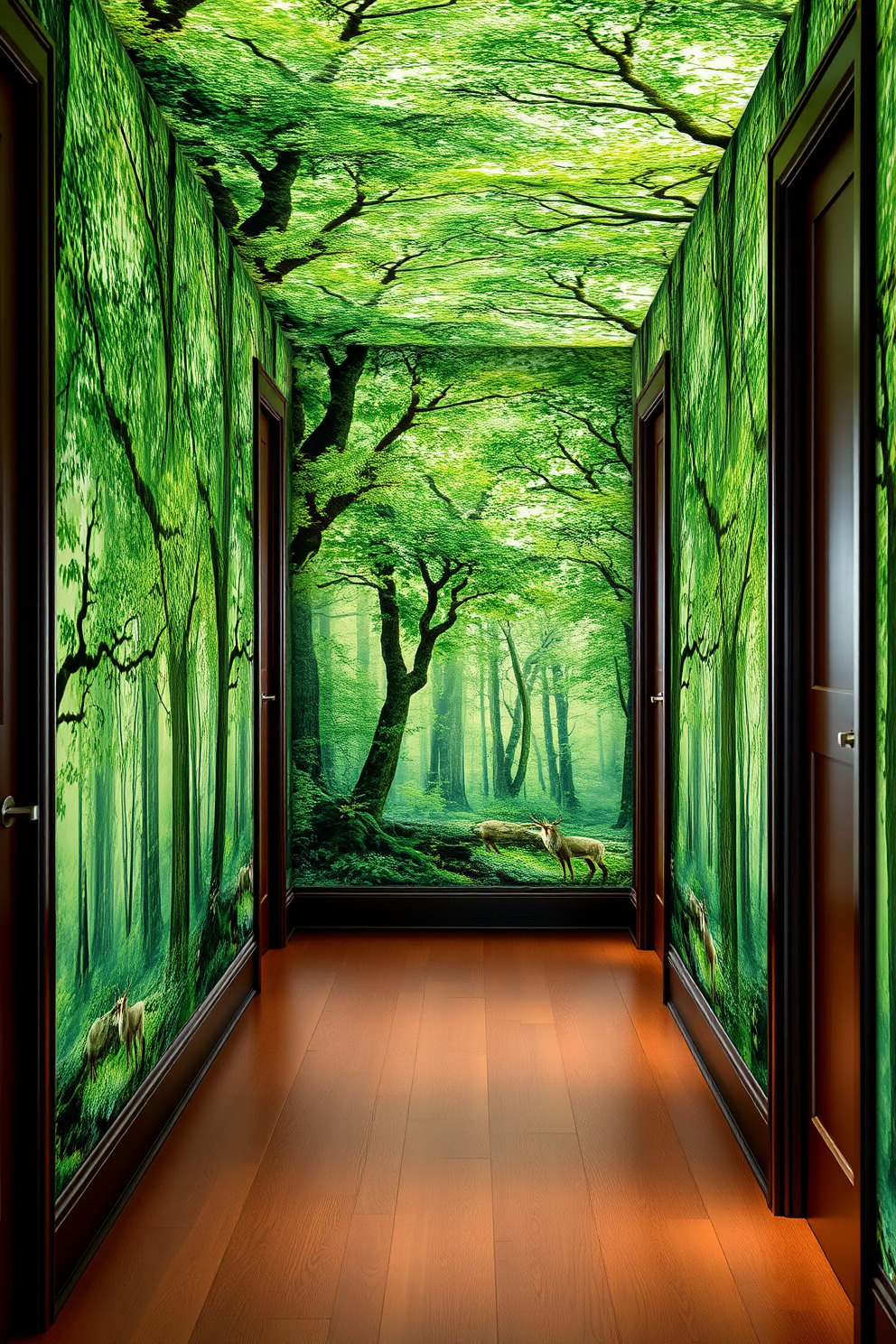 Forest Wallpaper Decorating Ideas 5