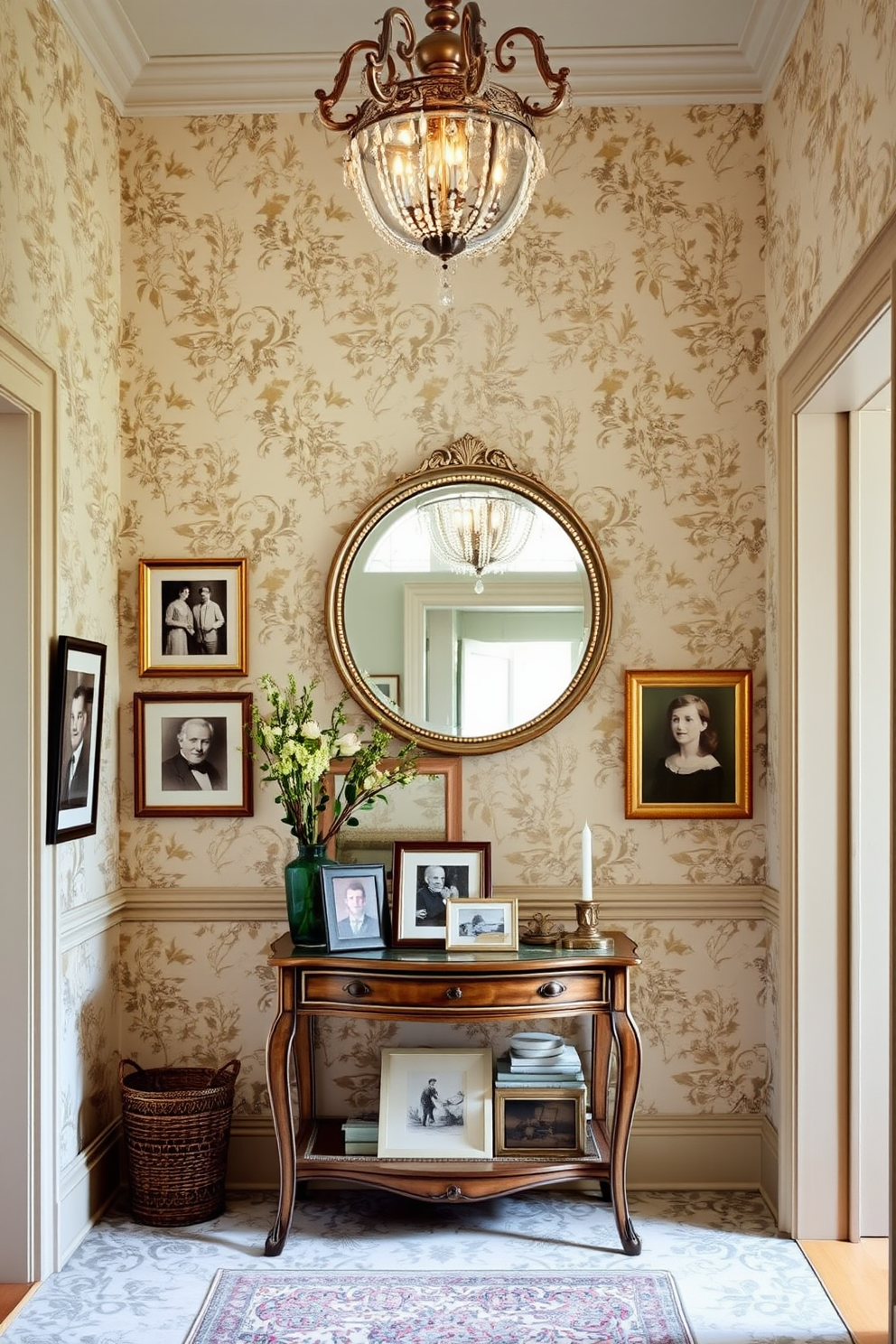 Foyer Wallpaper Decorating Ideas 6