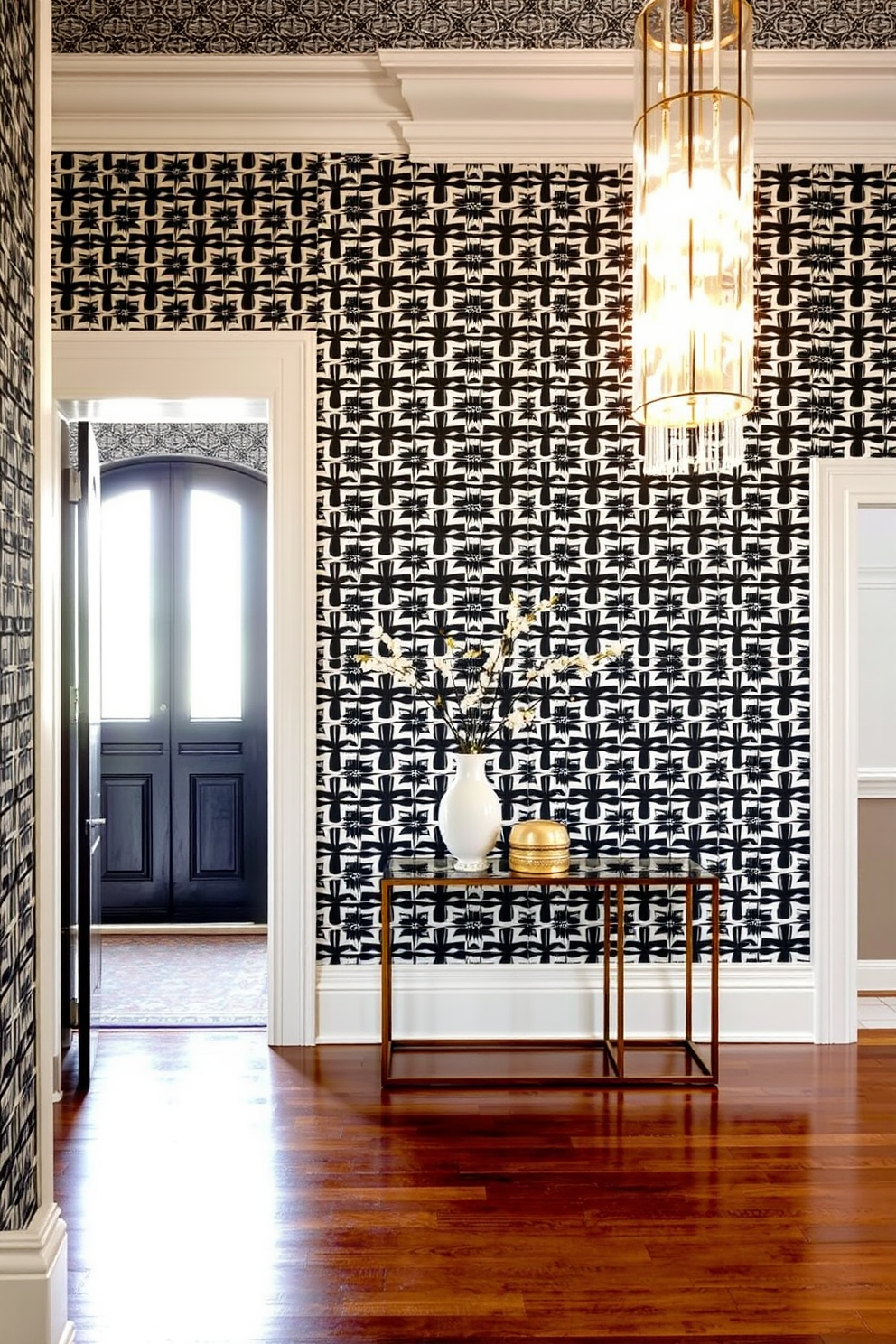 Foyer Wallpaper Decorating Ideas 9