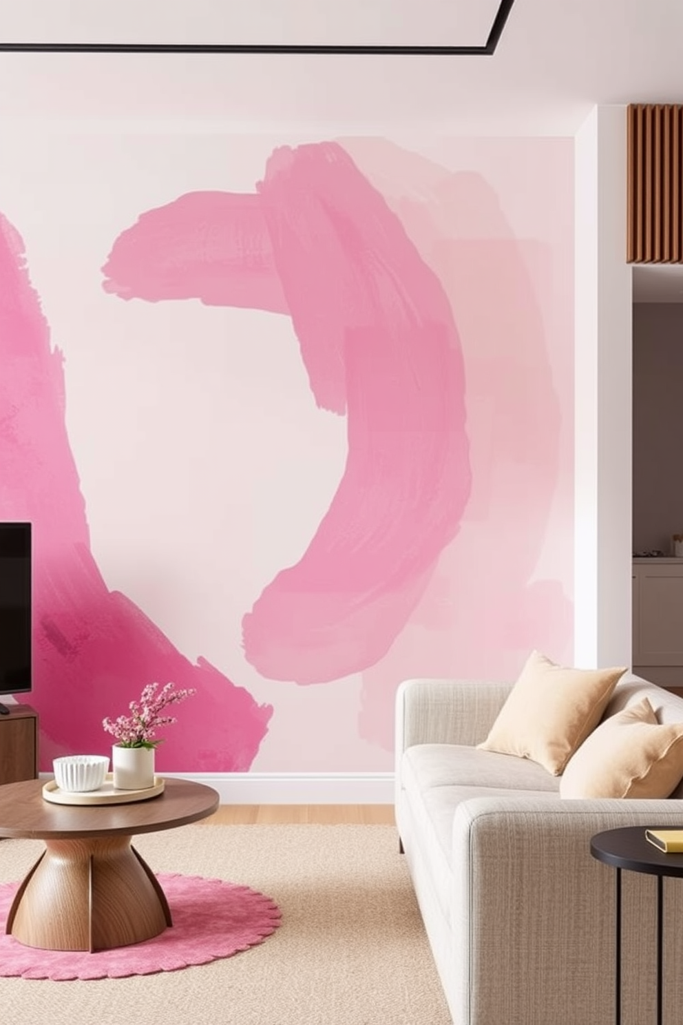 Fuchsia Wall Painting Ideas 20