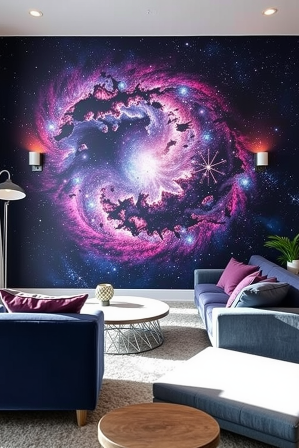 Galaxy Wallpaper Decorating Ideas 1