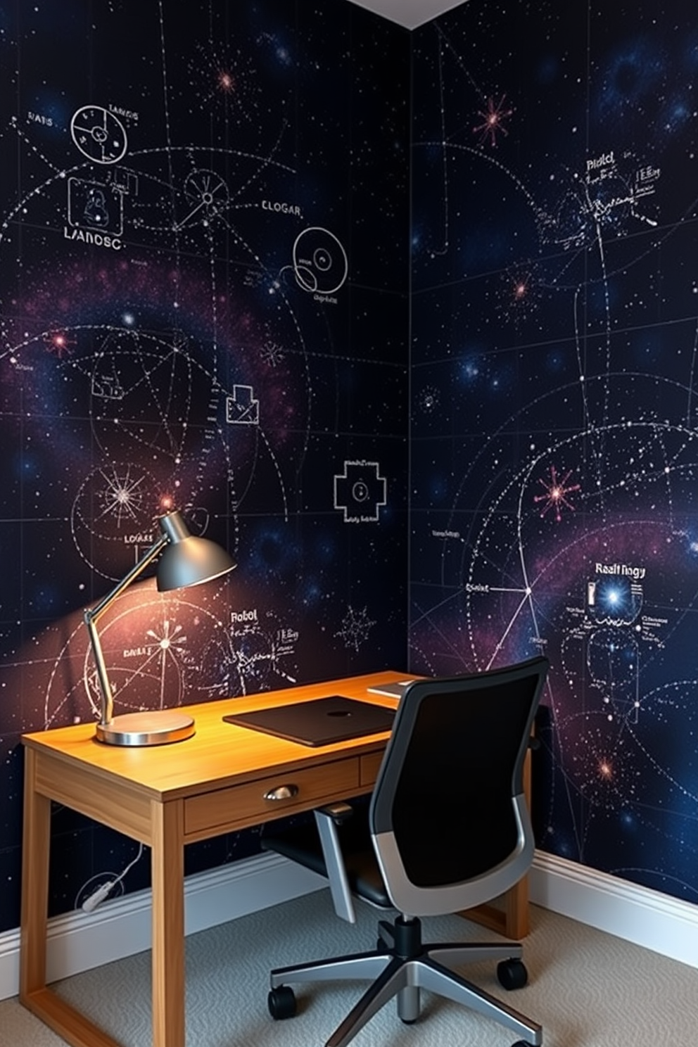 Galaxy Wallpaper Decorating Ideas 15