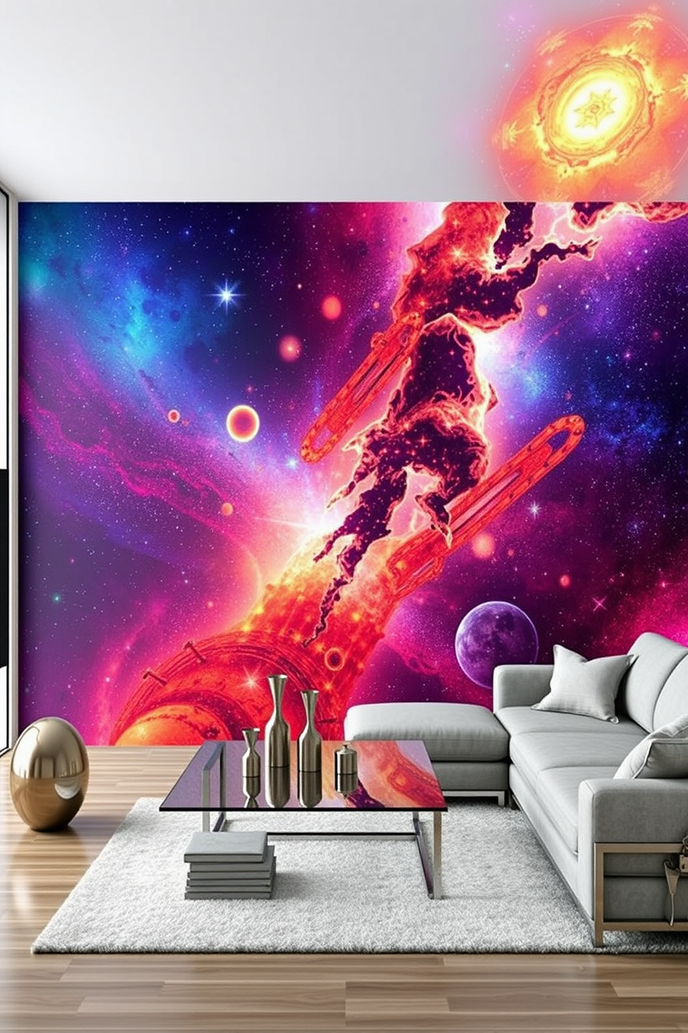 Galaxy Wallpaper Decorating Ideas 20