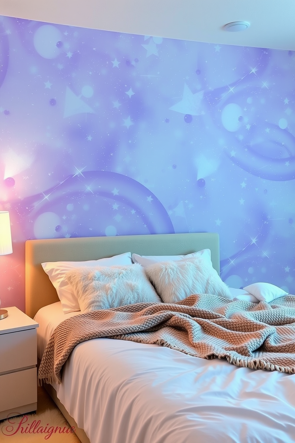 Galaxy Wallpaper Decorating Ideas 22