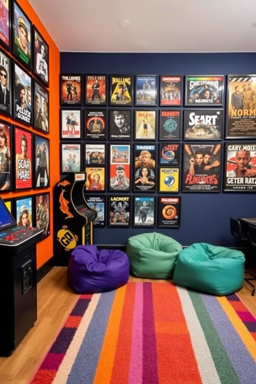 Game Room Wall Painting Ideas 9