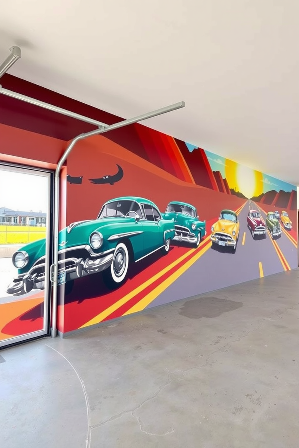 Garage Wall Painting Ideas 1