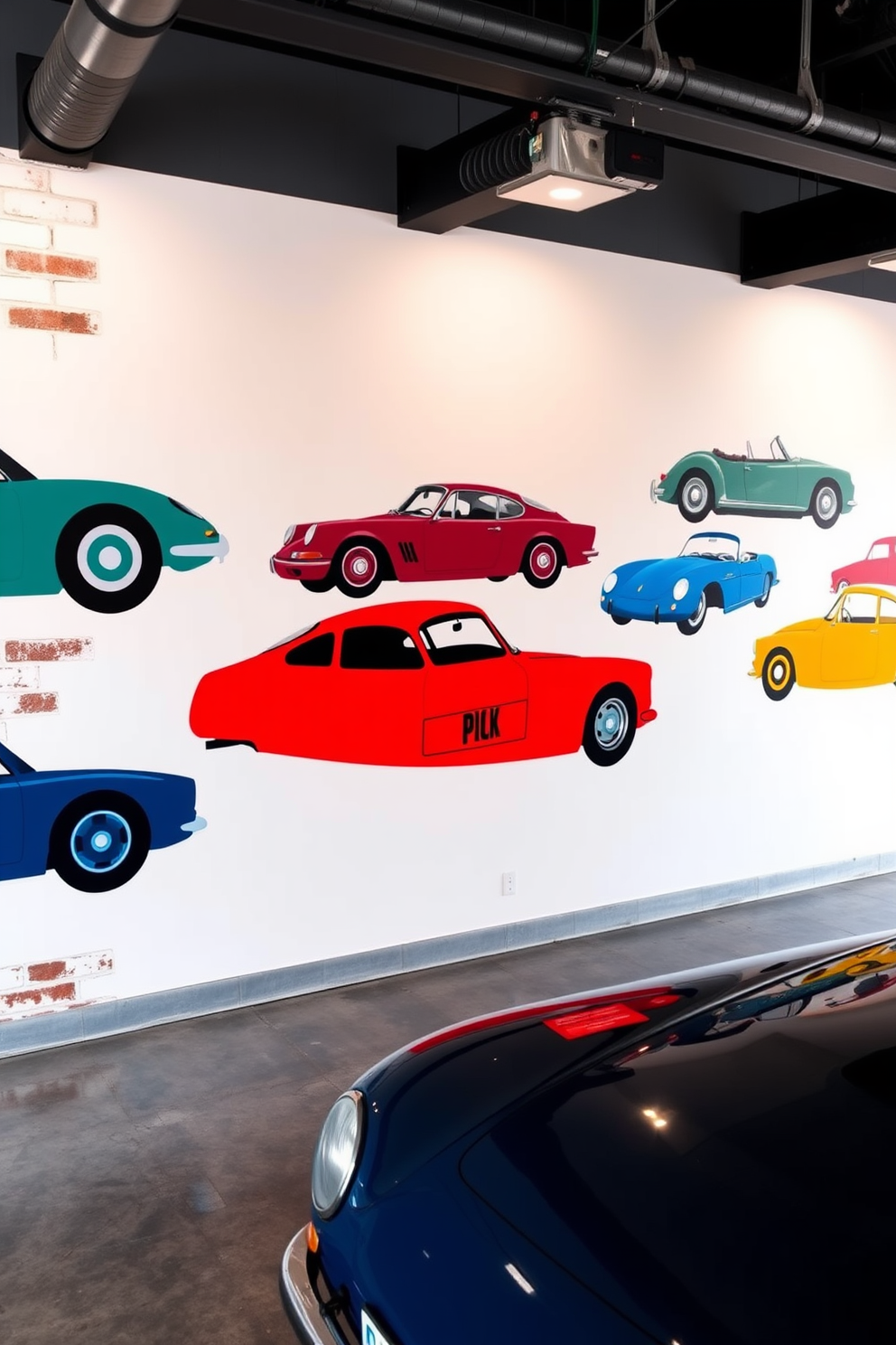 Garage Wall Painting Ideas 26