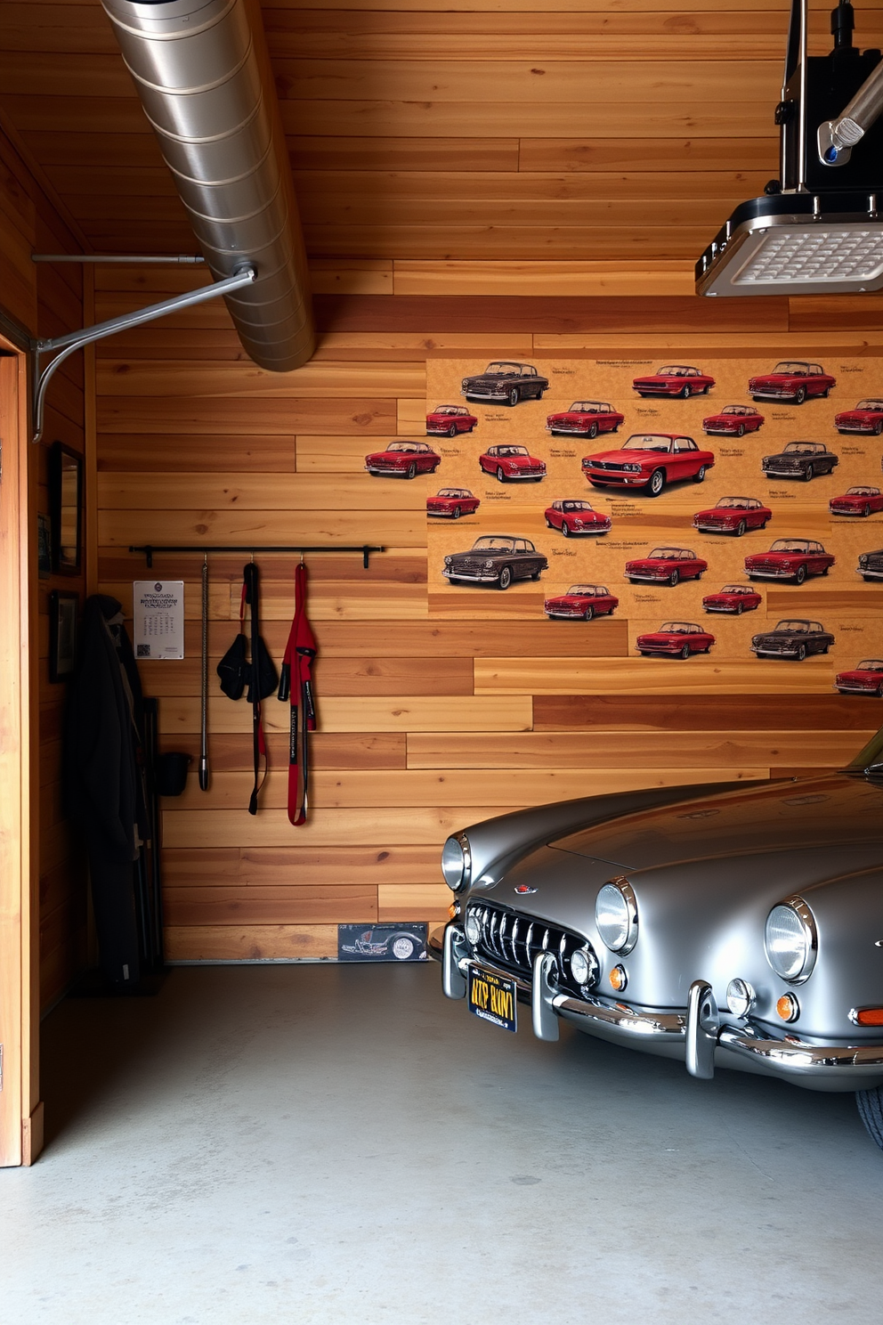 Garage Wallpaper Decorating Ideas 10