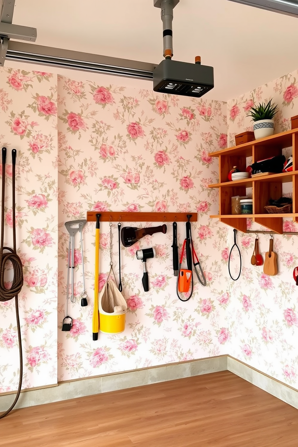 Garage Wallpaper Decorating Ideas 20