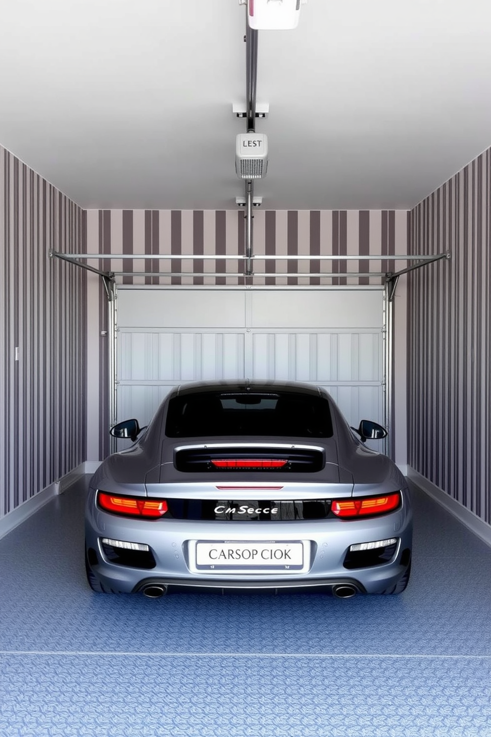 Garage Wallpaper Decorating Ideas 23