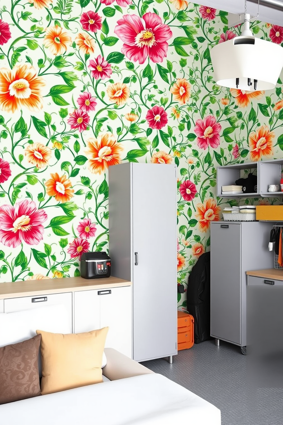 Garage Wallpaper Decorating Ideas 28