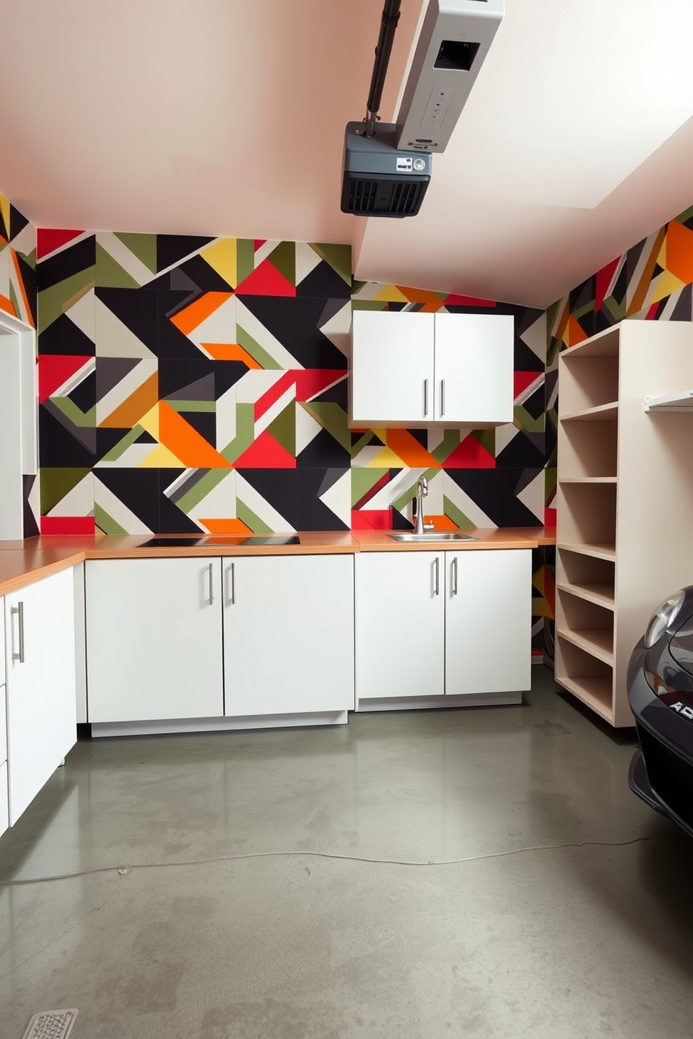 Garage Wallpaper Decorating Ideas 4