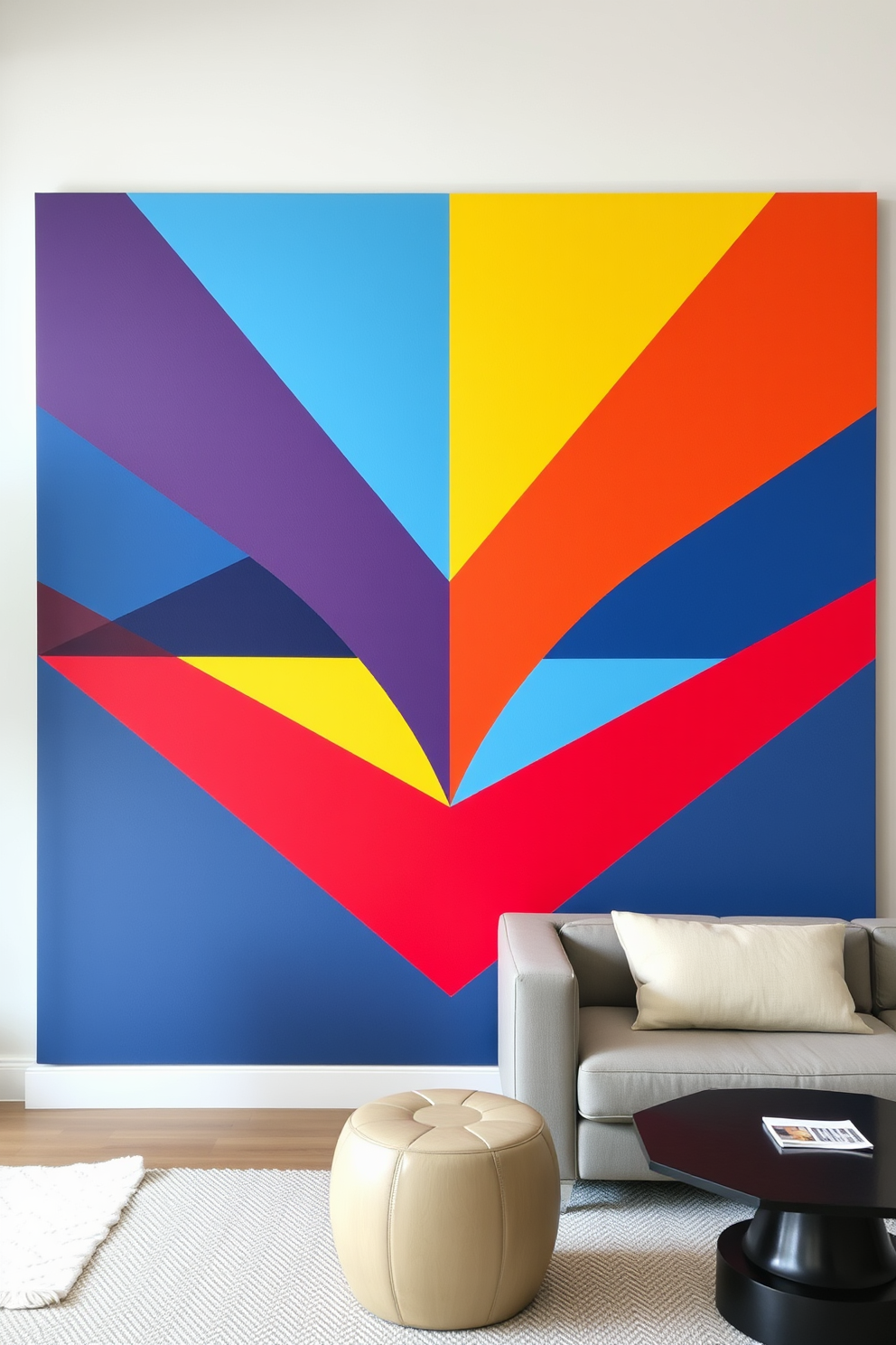 Geometric Wall Painting Ideas 1