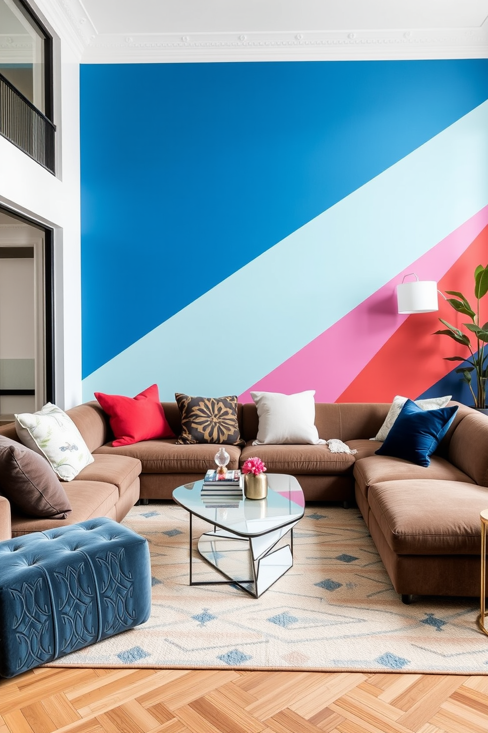 Geometric Wall Painting Ideas 22