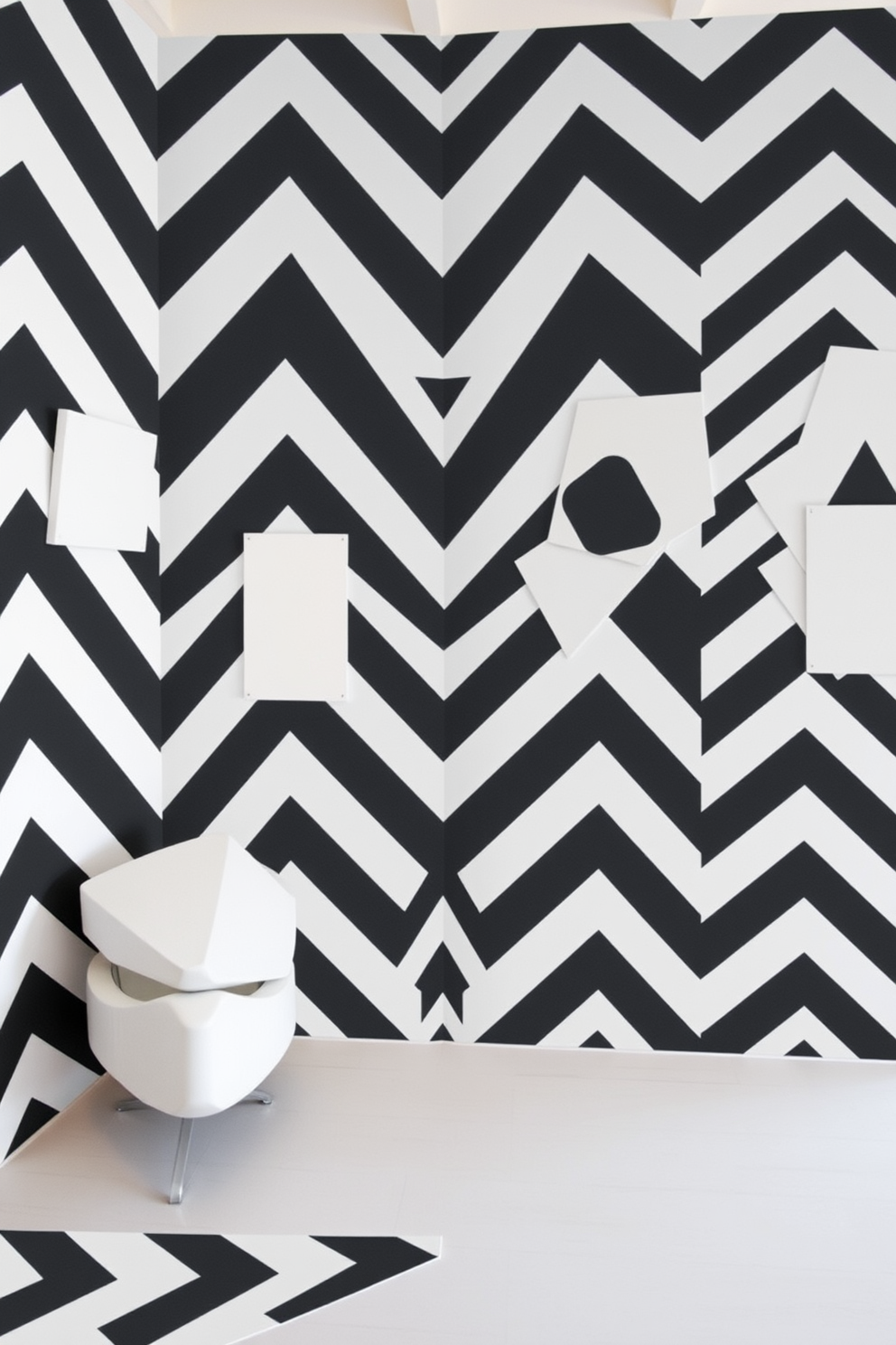 Geometric Wall Painting Ideas 5