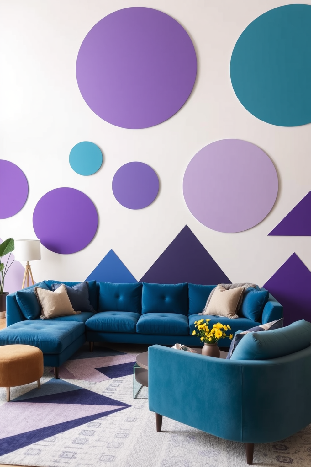 Geometric Wall Painting Ideas 6