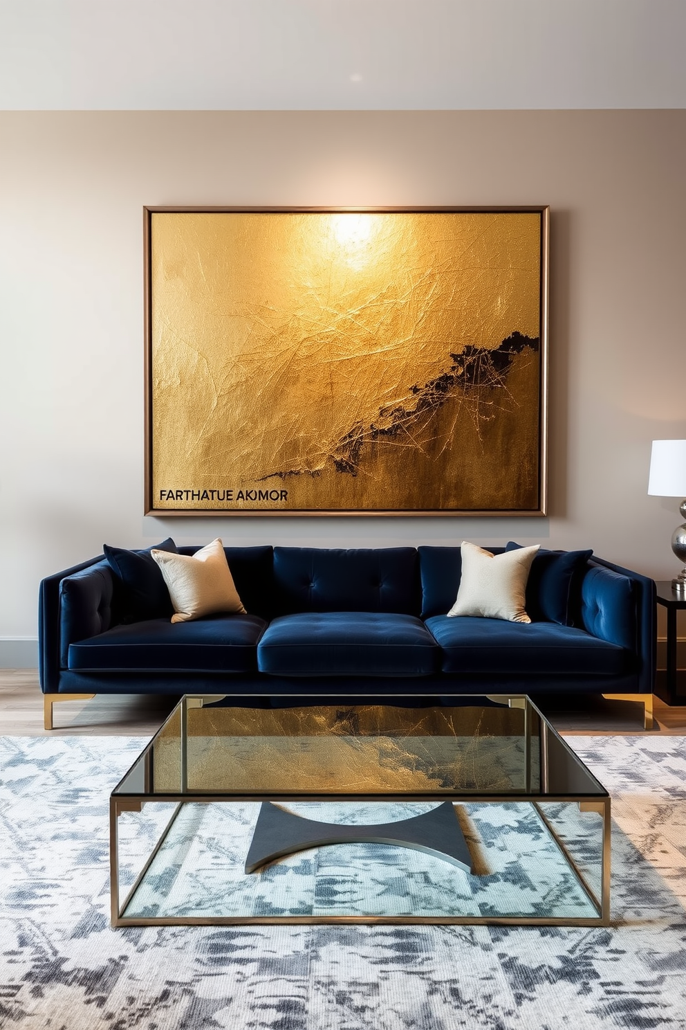 Gold Leaf Wall Painting Ideas 12