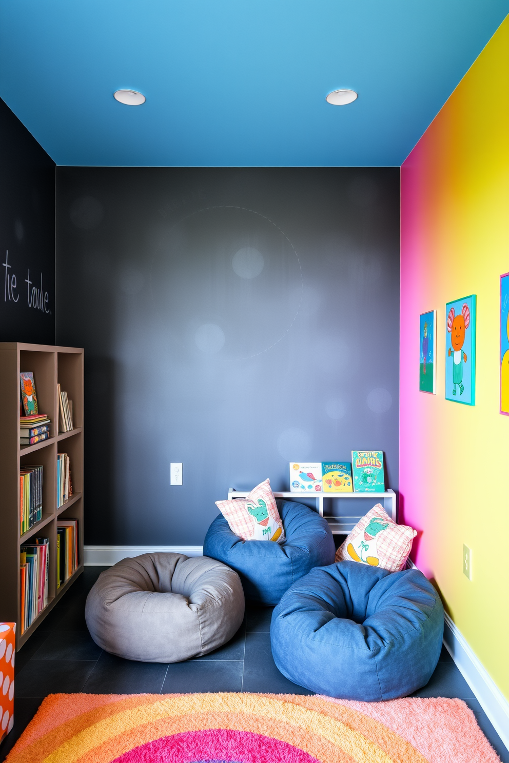 Gradient Wall Painting Ideas 12