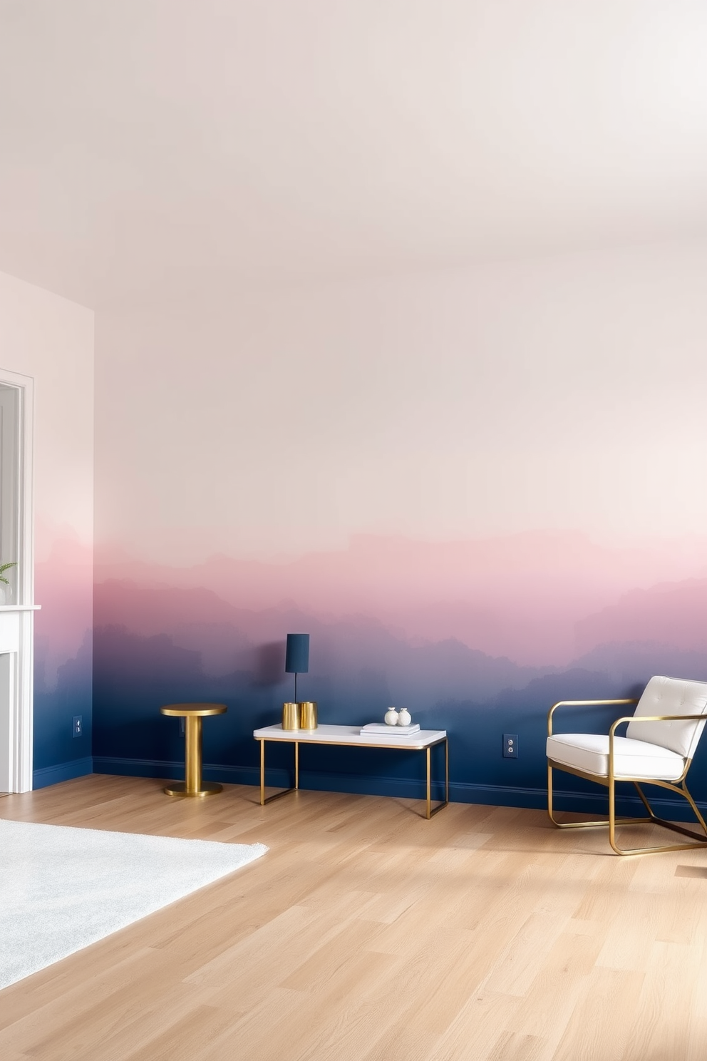 Gradient Wall Painting Ideas 28