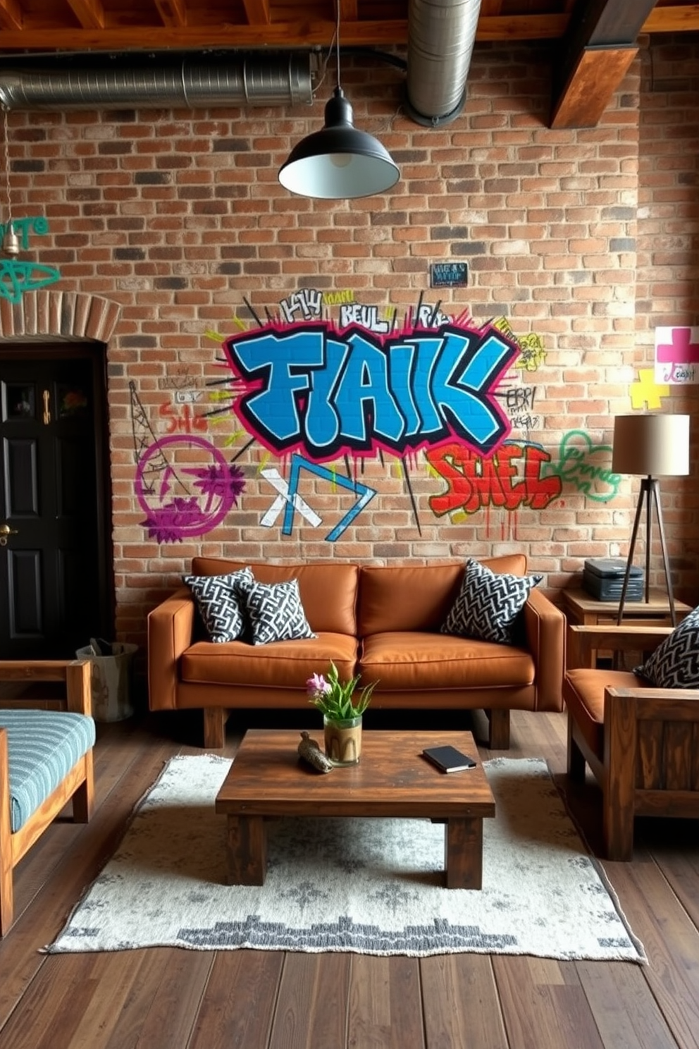 Graffiti Wallpaper Decorating Ideas 25