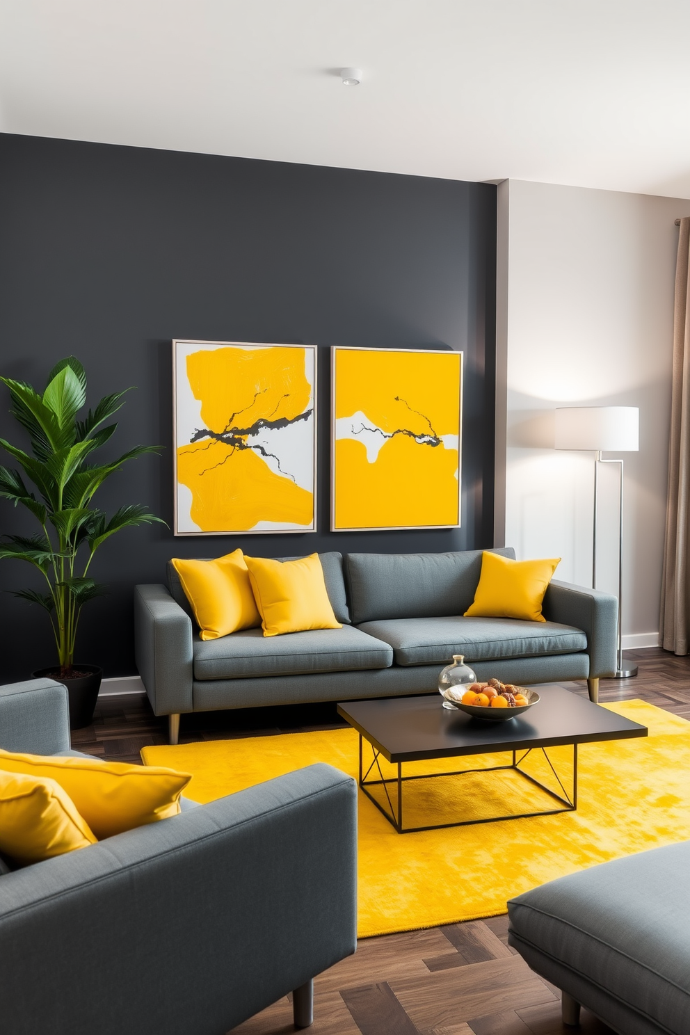 Gray Wall Painting Ideas 16