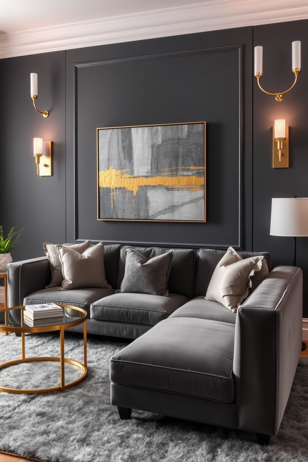 Gray Wall Painting Ideas 2