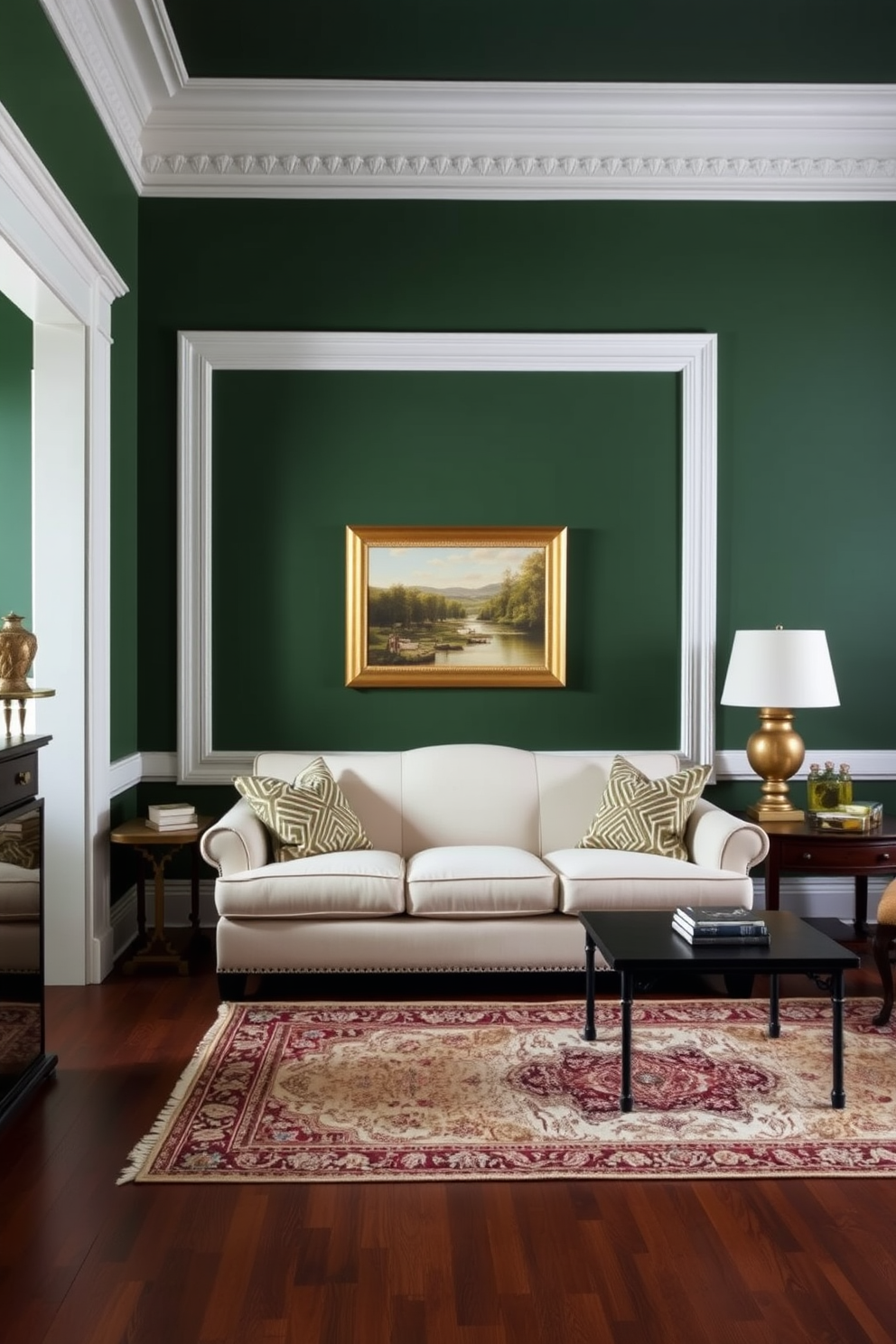 Green Wall Painting Ideas 18